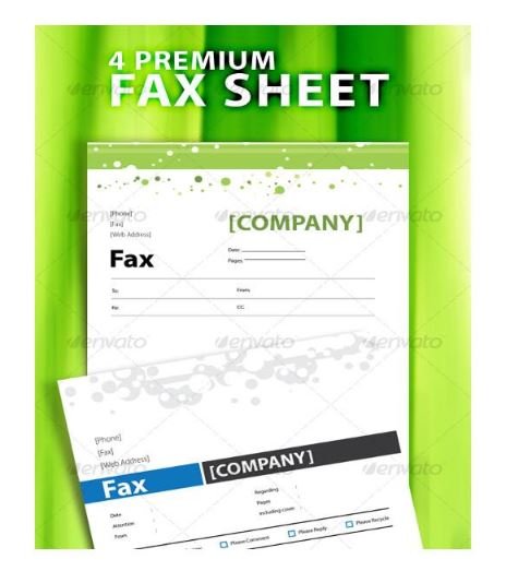 Confidential Premium Fax Word Template
