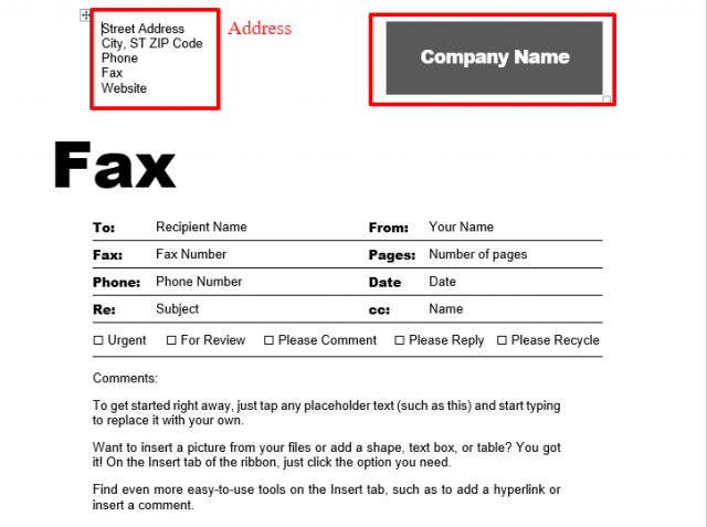 How To Write Fax Cover Sheet A Simple Step By Step Guide Fax Cover Sheet   Microsoft 3 1 640x477 