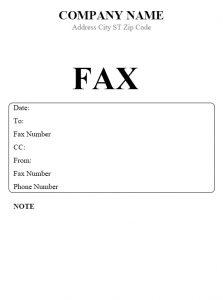 download basic fax cover sheet